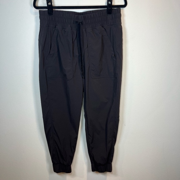Eddie Bauer Womens Sightscape Horizon Pull-On Jogger Pants Black UPF Sz 8 Petite - Picture 1 of 15